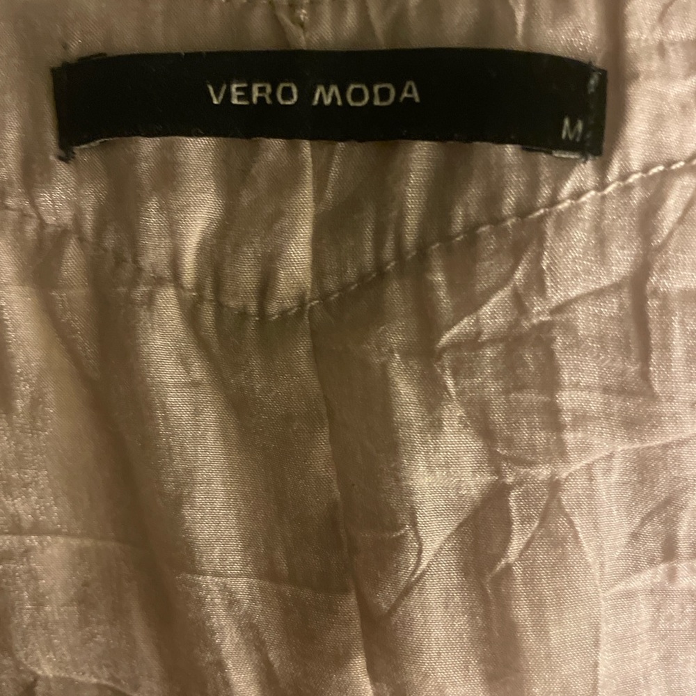 Vero Moda Metallic Satin Top